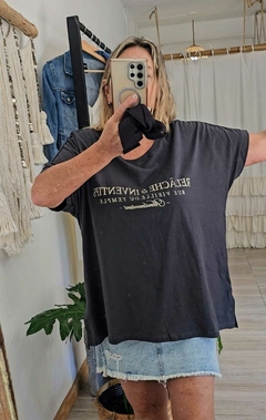 Remera Relache Gris (efectivo/transferencia $17.765) - tienda online
