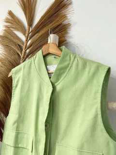 Chaleco Bill Verde (efectivo/transferencia $29.600) - Magnolias Showroom