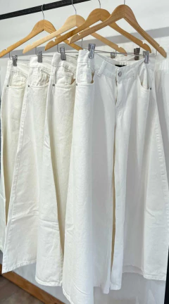 Pantalón Super Wide Leg Blanco (efectivo/transferencia $59.200) - tienda online