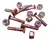 NO NAME Tornillos Skate Cobre 1 Pulgada en internet