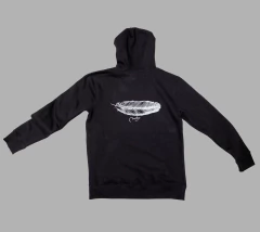 Buzo Canguro Escudo (Ilustración de Serafín) - Doble estampa y capucha - (Friza) en internet