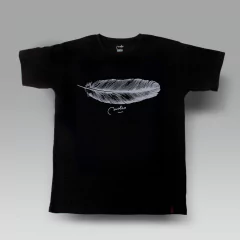 Remera Indio Pluma - Griș plata - Unisex