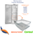 Gaveta Freezer Vertical BVE28 BVR28 Brastemp 326047477 - comprar online