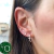 Argola Crucifixo com Click