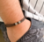 Pulseira em Couro com Prata Personalizado - comprar online