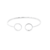 Bracelete Circulo Vazado - comprar online
