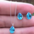 Conjunto Gota Azul Claro na internet
