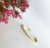 Bracelete Liso Dourado