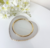 Bracelete Dourado Fio Liso