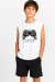 Remera Sin Manga Gamer