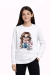 Remera M/L Nena Gatito