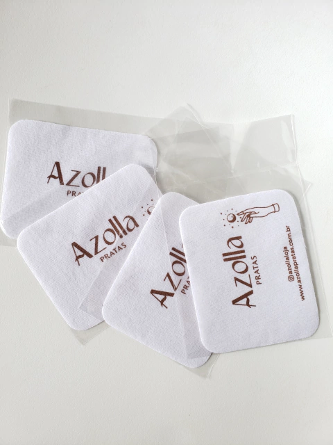 Kit 4 flanelas polidoras