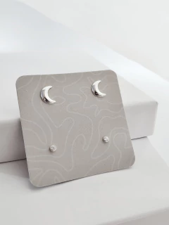 Dupla de brincos lua na internet