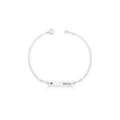 Pulseira personalizável ajustável - LEIA A DESCRIÇÃO - Azolla Pratas