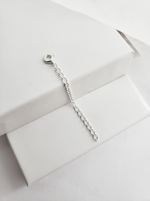 Extensor de corrente 8cm com fecho