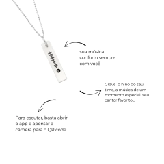 Colar personalizável spotify - LEIA A DESCRIÇÃO na internet