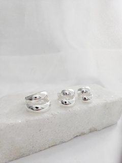 Trio de argolas bold slim - comprar online