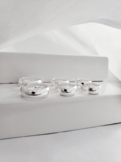 Trio de argolas bold slim - loja online