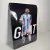 Chapas de Messi de acero 33.5x24cm en internet