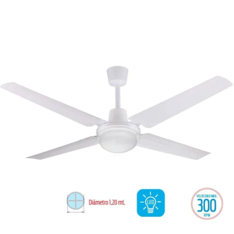Ventilador de Techo Liliana 4 Aspas con Luz Led VVTHB114 - comprar online