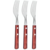 Juego Tenedores Tramontina 3 Pzas Polywood - comprar online