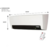 Calefactor Liliana Tipo Split CCCWD900 - comprar online