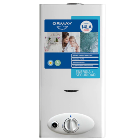 Calefon Ormay 14LA Encendido Automatico GN - comprar online