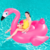Inflable Salvavidas Bestway Flamenco 175x173cm 41108 - tienda online