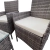 Juego Jardin Delos Varadero Mesa + 2 Sillones Rattan - comprar online