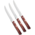 Juego Cuchillos Tramontina 3 Pzas Polywood - comprar online