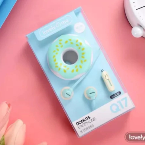 Auricular con Cable Suono Dona Celeste DONUT-LB