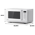 Microondas Philco 23 L Digital Blanco MPHDW23UAP - Casa Mandrile