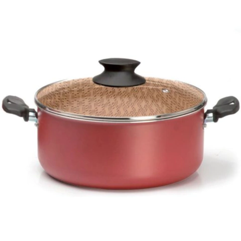 Cacerola Antiadherente con Asas Bordo Jovifel 28cm