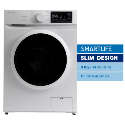 Lavarropas Automatico Smartlife 8kg SL-WMI081400W Inverter - comprar online