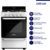 Cocina a Gas Drean 56cm CD5603AB Blanca - comprar online
