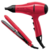 Combo Secador + Planchita Revlon Rojo RVDR5230RL2A