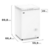 Freezer Horizontal Gafa Blanco FGHI100B-S Inverter en internet