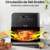 Freidora de Aire Hisense Digital 8L H09AFBKS4S - Casa Mandrile