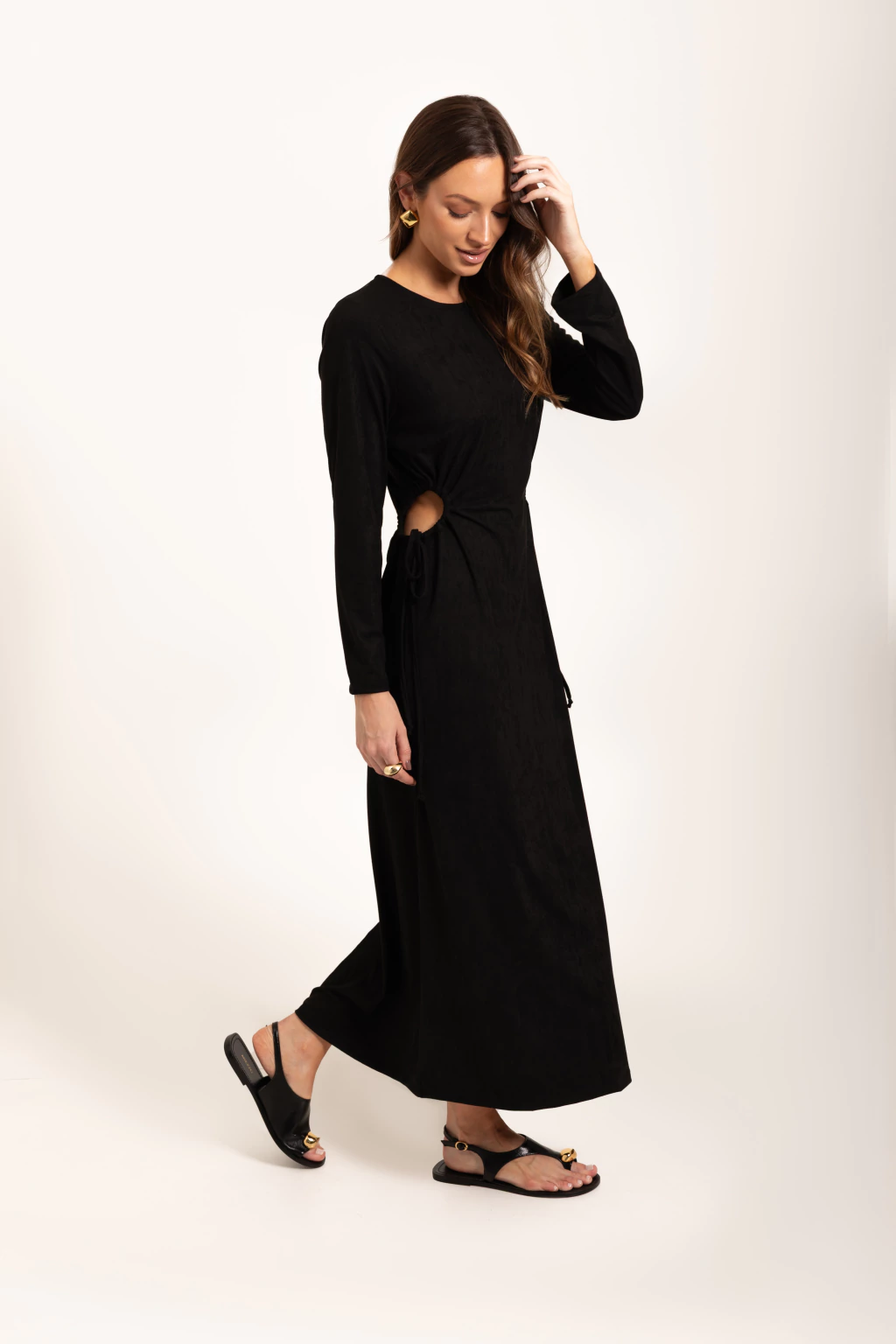 VESTIDO ZION SUEDE ZAHI