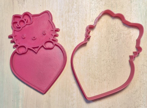 10315 Hello Kitty Corazón - 90x60 mm - comprar online