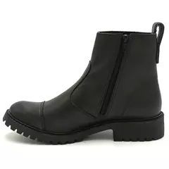 Bota Santa Lolla Couro Cano Salto Baixo Tratorado - comprar online