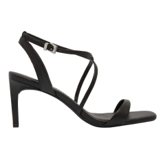 Sandália Santa Lolla Couro Pelica Soft Salto Médio