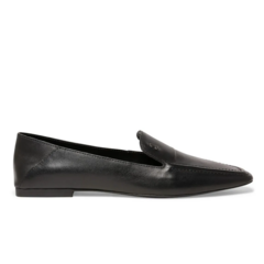 Mocassim Santa Lolla Couro Flat Bico Quadrado