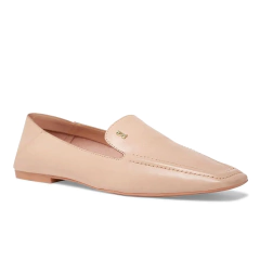 Mocassim Santa Lolla Couro Flat Bico Quadrado - loja online