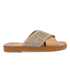 Tamanco Santa Lolla Tiras Cruzadas Com Strass - comprar online