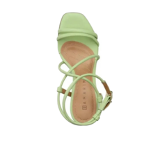 Sandalia Ramarim Salto Bloco Tiras Transpassadas - WN Shoes