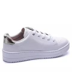 Tênis Ramarim Branco Com Dourado Casual Feminino - comprar online