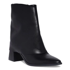 Bota Santa Lolla Catstep Couro Cano Curto Salto Grosso - comprar online