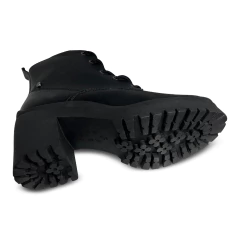 Coturno Ramarim Tratorado Salto Bloco Médio Com Cadarço - WN Shoes