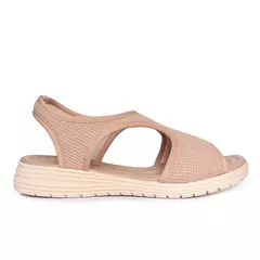 Sandália Comfortflex Lycra Com Tiras Acopladas